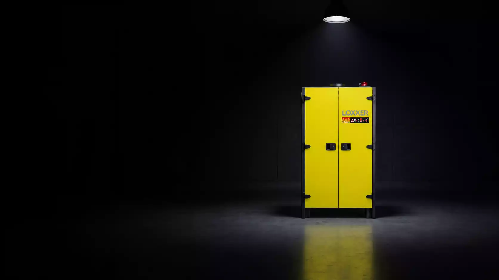 Gele Loxxer LOXK2000 lithium-ion batterij-laadkast